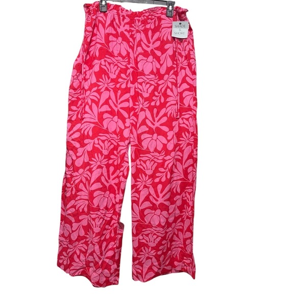 Shade & Shore Women's Wide-Leg Beach Swim Coverup Pants L - Picture 5 of 5